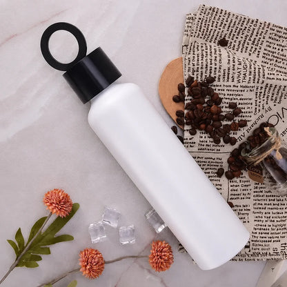 Magnetic Lid Vacuum Insulated Water Bottle – Stainless Steel Thermal Flask with MagSafe Phone Stand | 24-Hour Cold & 12-Hour Hot Travel Bottle