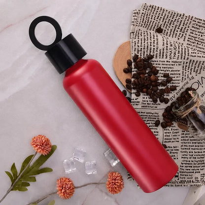 Magnetic Lid Vacuum Insulated Water Bottle – Stainless Steel Thermal Flask with MagSafe Phone Stand | 24-Hour Cold & 12-Hour Hot Travel Bottle