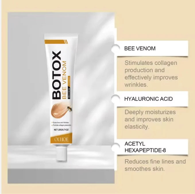 Bee Venom Anti-Aging Face Cream – Hydrating Moisturizer for Fine Lines, Wrinkles, Skin Firming & Daily Skincare