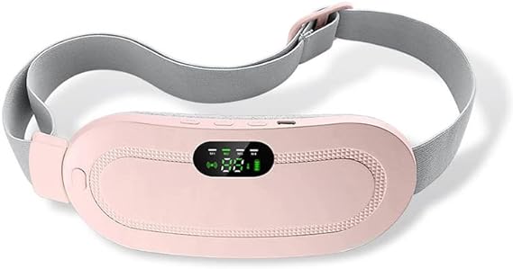 Premium Period Pain Relief Belt Rechargeable, Adjustable and Portable Period Belt for Woman