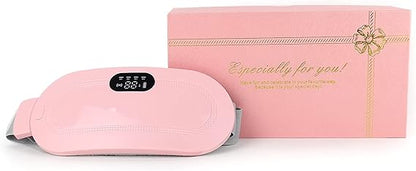 Premium Period Pain Relief Belt Rechargeable, Adjustable and Portable Period Belt for Woman