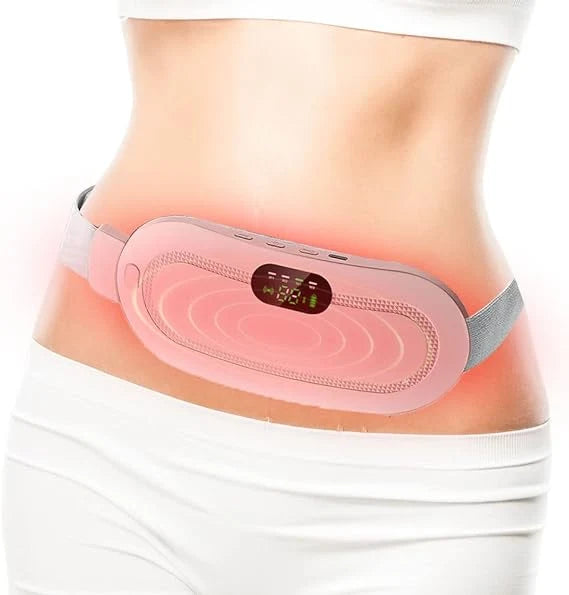 Premium Period Pain Relief Belt Rechargeable, Adjustable and Portable Period Belt for Woman