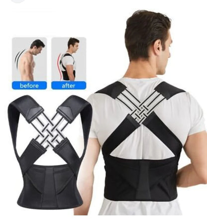 Posture Align™ Adjustable Back Posture Corrector | Shoulder Support Brace for Better Posture & Pain Relief