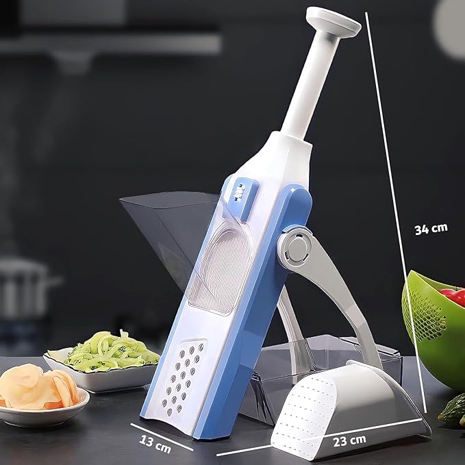 Adjustable Vegetable Slicer & Mandoline Cutter Multifunction Kitchen Slicer for Fruits, Vegetables